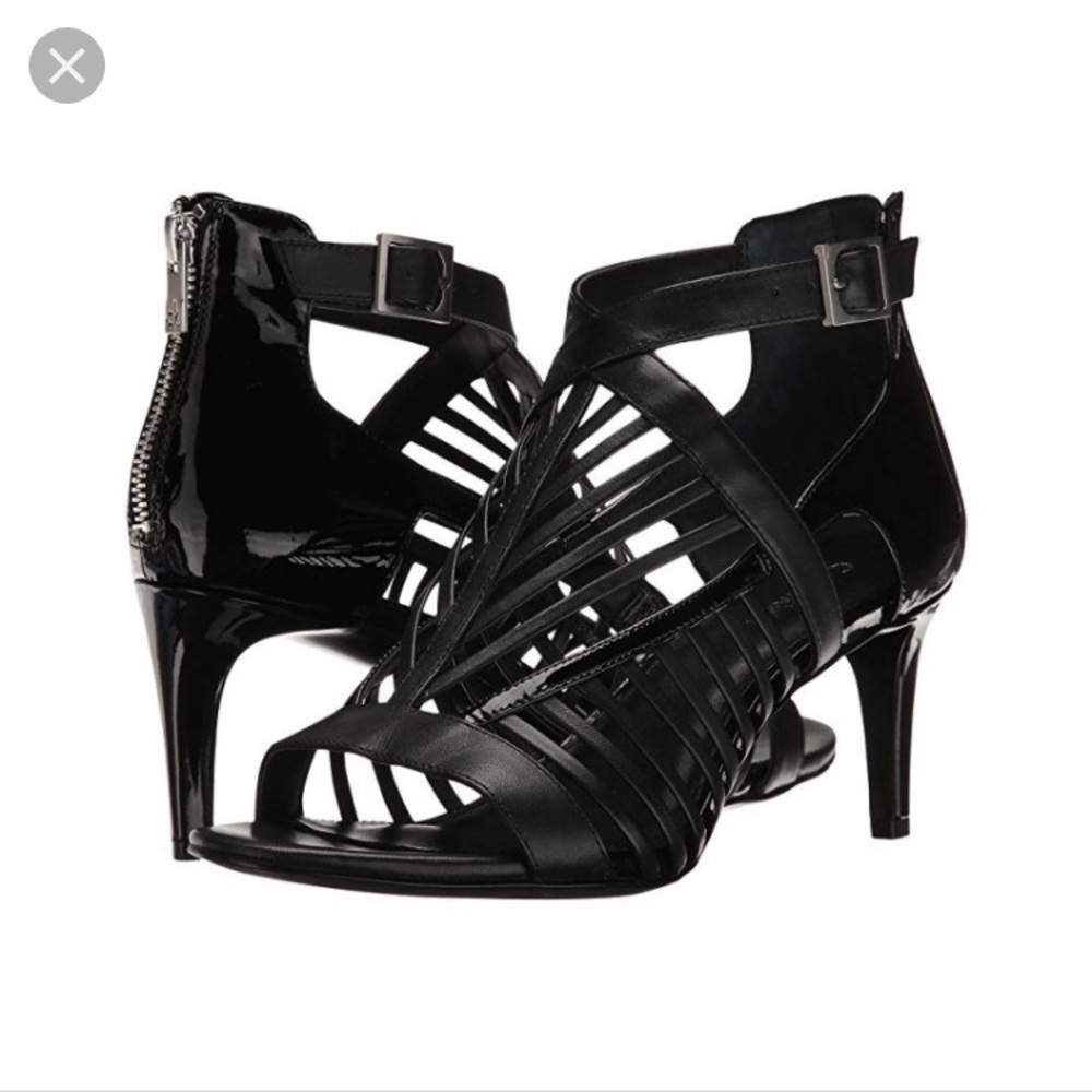 Calvin Klein Carmella Heels Black NWOB